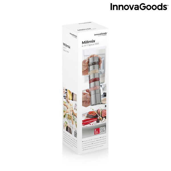 Krydkvarn 4-i-1 Millmix InnovaGoods - 2