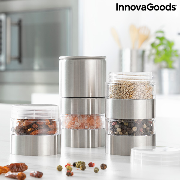 Krydkvarn 4-i-1 Millmix InnovaGoods - 7