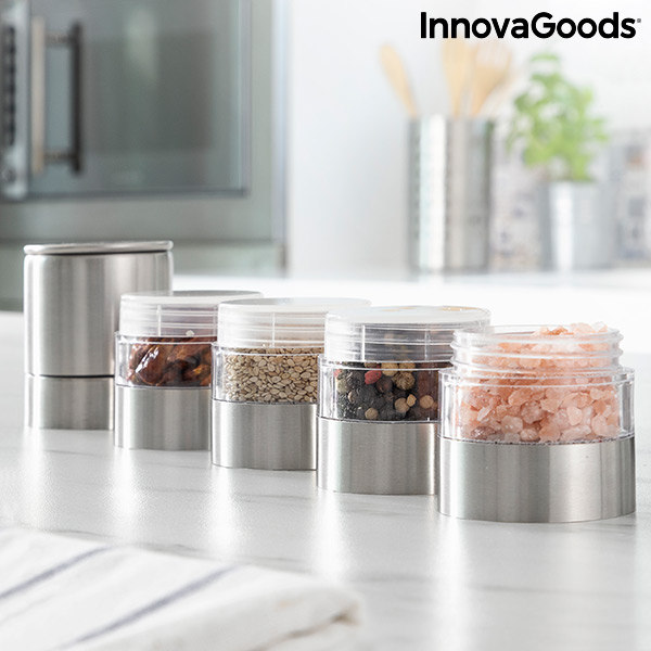 Krydkvarn 4-i-1 Millmix InnovaGoods - 8