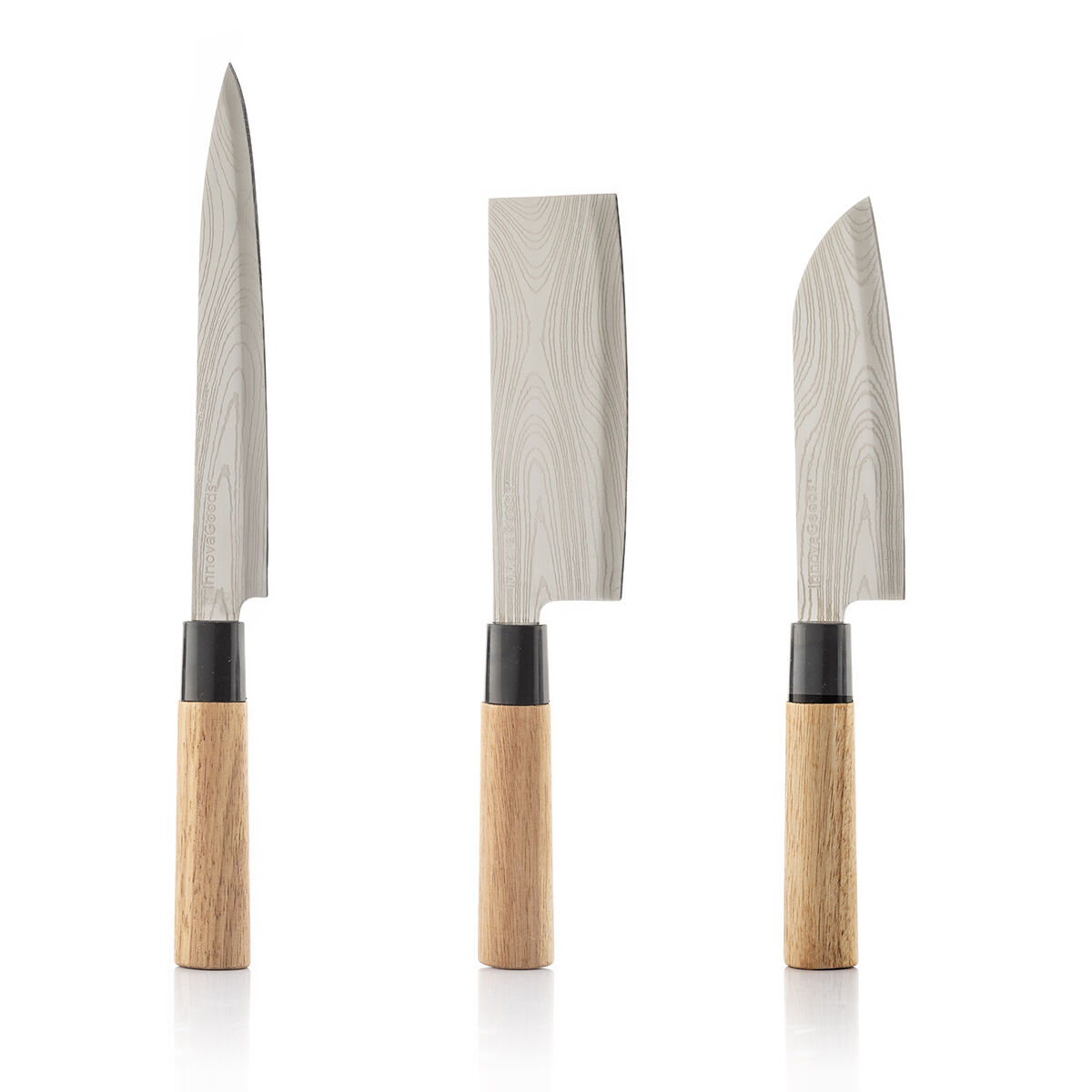 Set med knivar med professionell väska Damas·Q InnovaGoods - 15