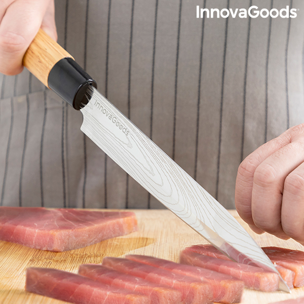 Set med knivar med professionell väska Damas·Q InnovaGoods - 8