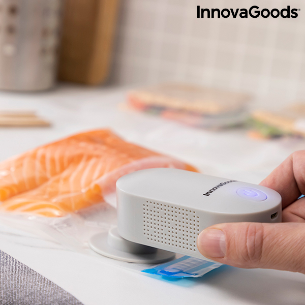 2-i-1 Uppladdningsbar vakuumpump och uppblåsare Blovak InnovaGoods - 5