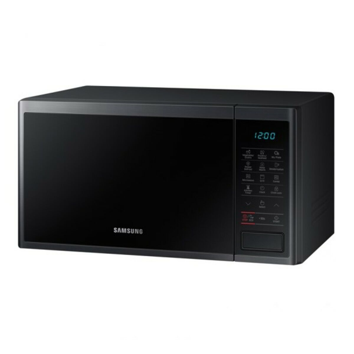 Mikrovågsugn med Grill Samsung MG23J5133AG/EC 23 L 800W Svart Grå 800 W 23 L