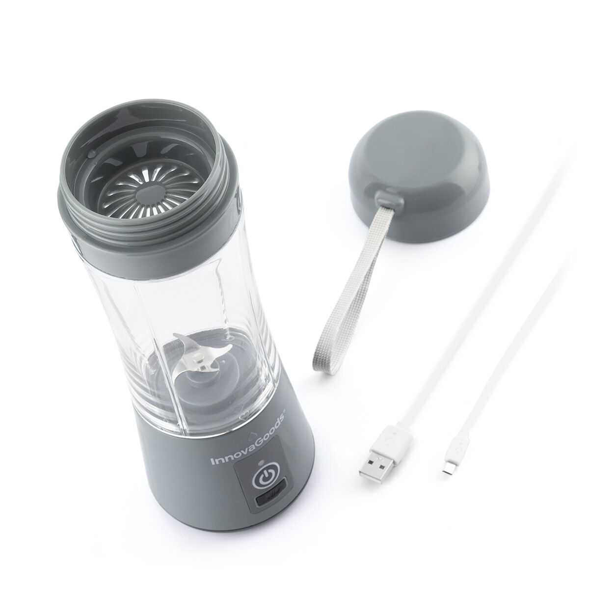 Mixer med bärbar och uppladdningsbar behållare Shakuit InnovaGoods - 4