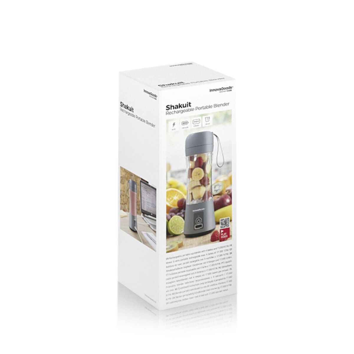 Mixer med bärbar och uppladdningsbar behållare Shakuit InnovaGoods - 2