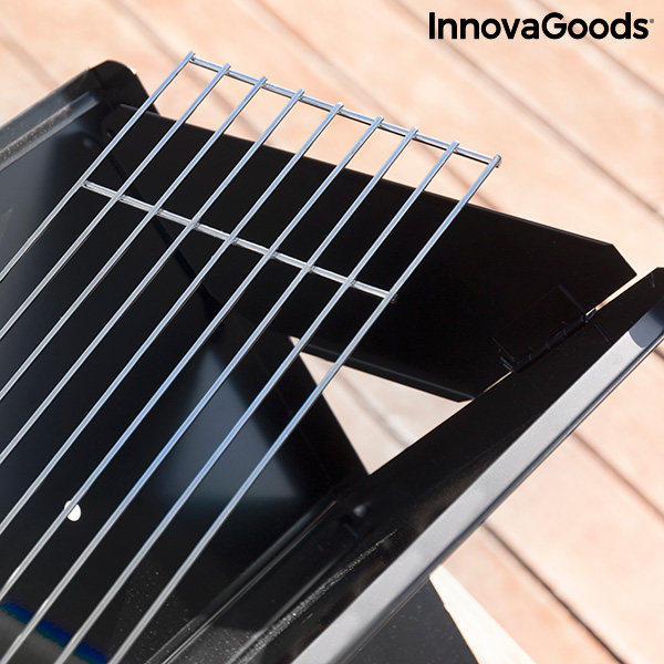 Hopfällbar bärbar kolgrill för användning med träkol FoldyQ InnovaGoods - 5