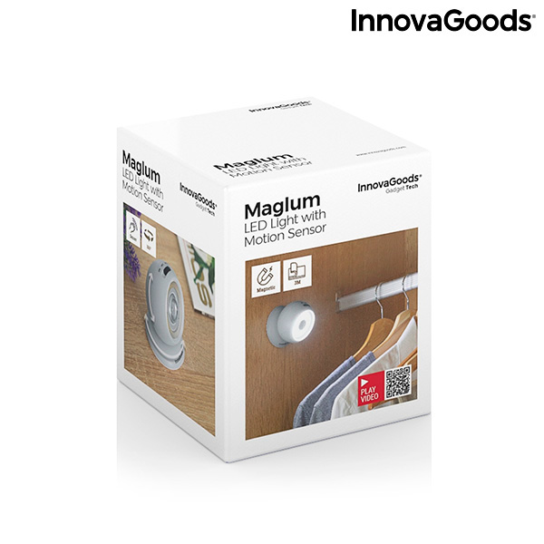 LED-lampa med rörelsesensor Maglum InnovaGoods - 2