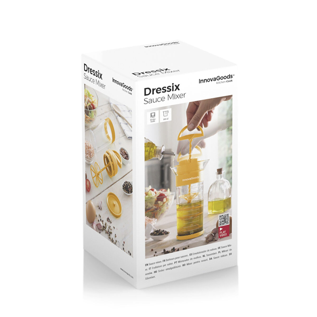 Sås- och vinägrettblandare med recept Dressix InnovaGoods - 10