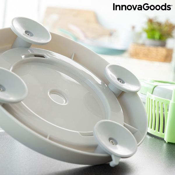 Manuell slunga, hackare och mixer med tillbehör och recept 4-i-1 Chopix InnovaGoods - 5