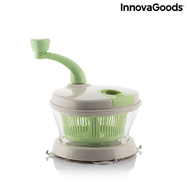 Manuell slunga, hackare och mixer med tillbehör och recept 4-i-1 Chopix InnovaGoods - 3