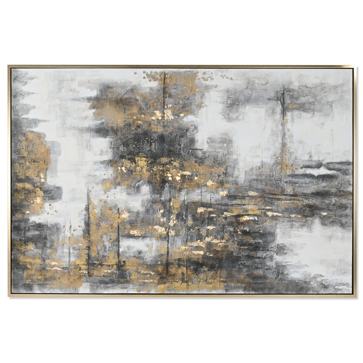Tavla Home ESPRIT Abstrakt Modern 187 x 3,8 x 126 cm