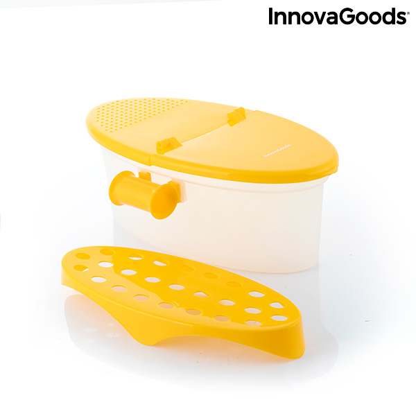 4-i-1 pastakokare för mikrovågsugn med tillbehör och recept Pastrainest InnovaGoods - 4