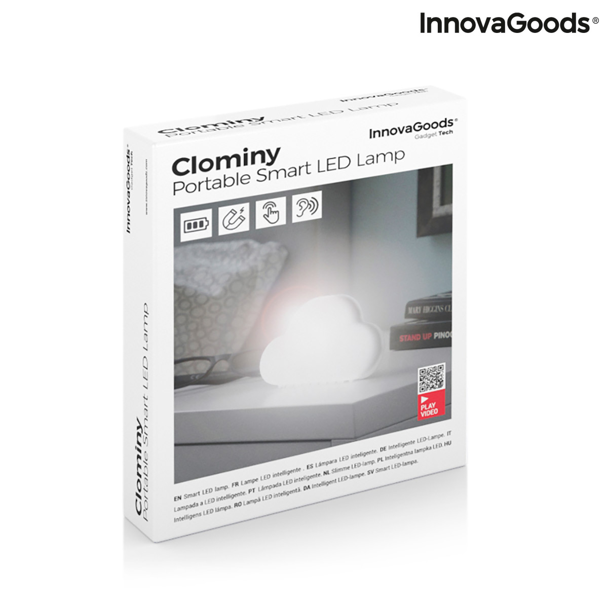 Bärbar smart LED-lampa Clominy InnovaGoods - 10