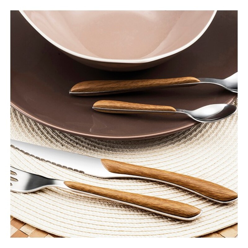 Bestick-set Amefa 2274PWPA10C40 Trä Metall Rostfritt stål 24 Delar - 3