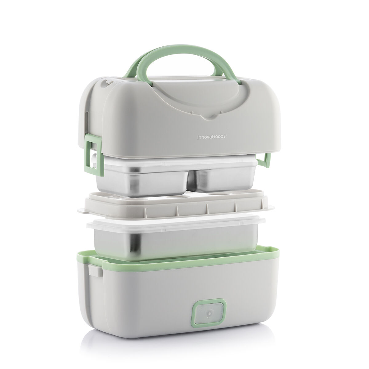 Elektrisk ånglunchlåda med recept 3-i-1 Beneam InnovaGoods - 11