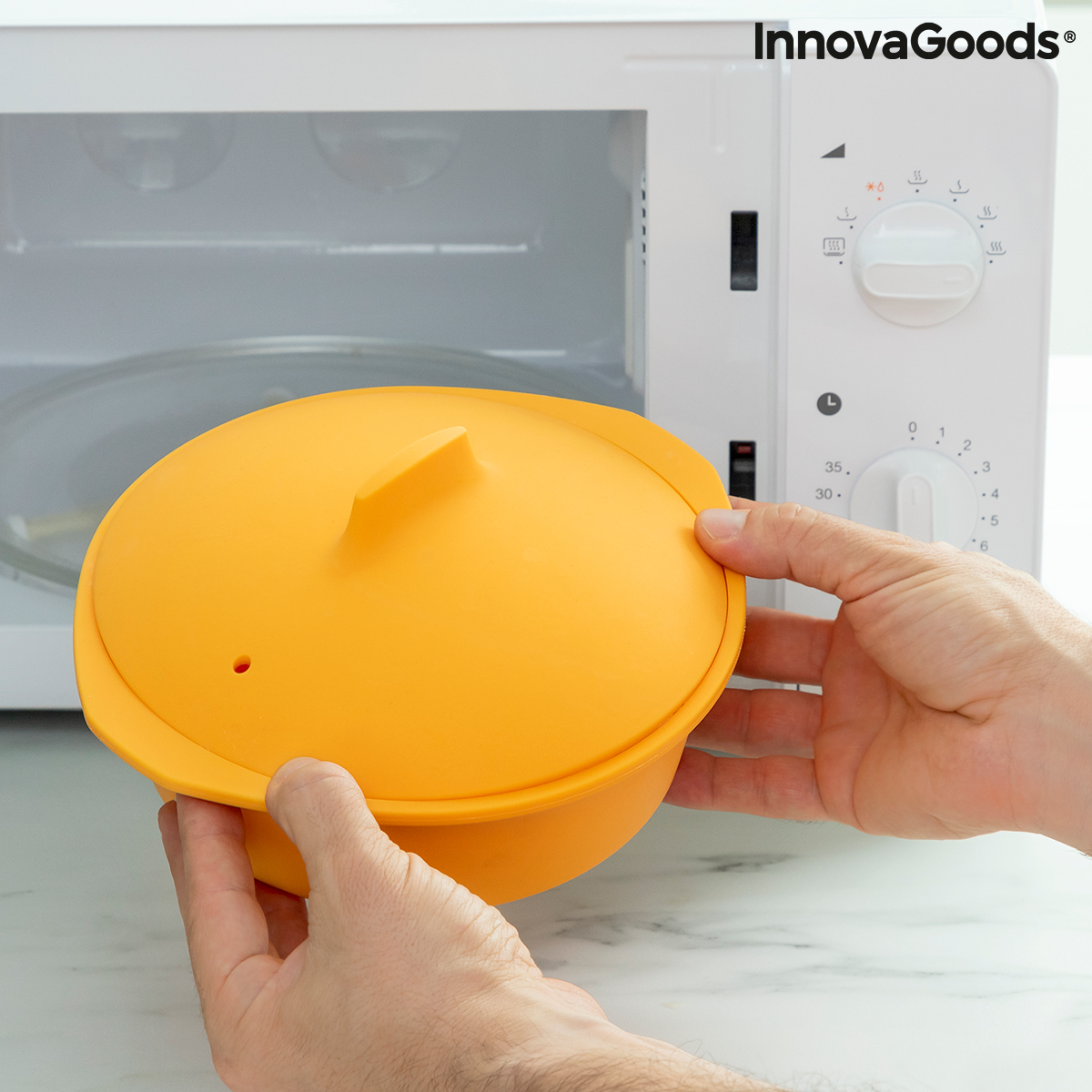 Multifunktionell silikonångare med recept Silicotte InnovaGoods - 8