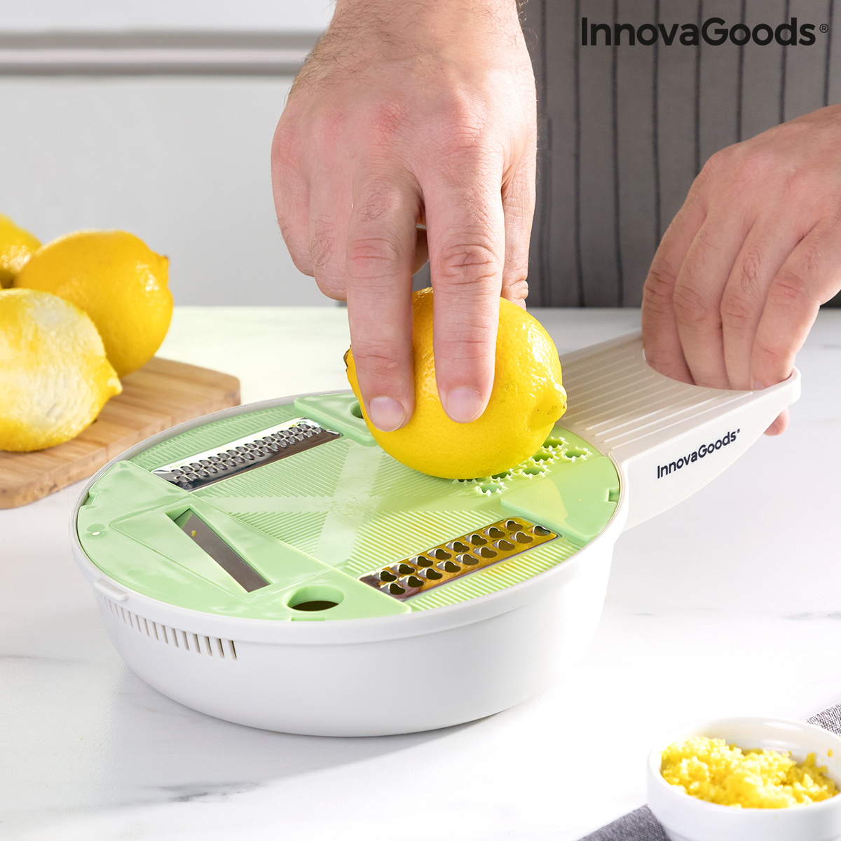 6 i 1 multifunktionshackare med tillbehör och recept Gradder InnovaGoods - 8