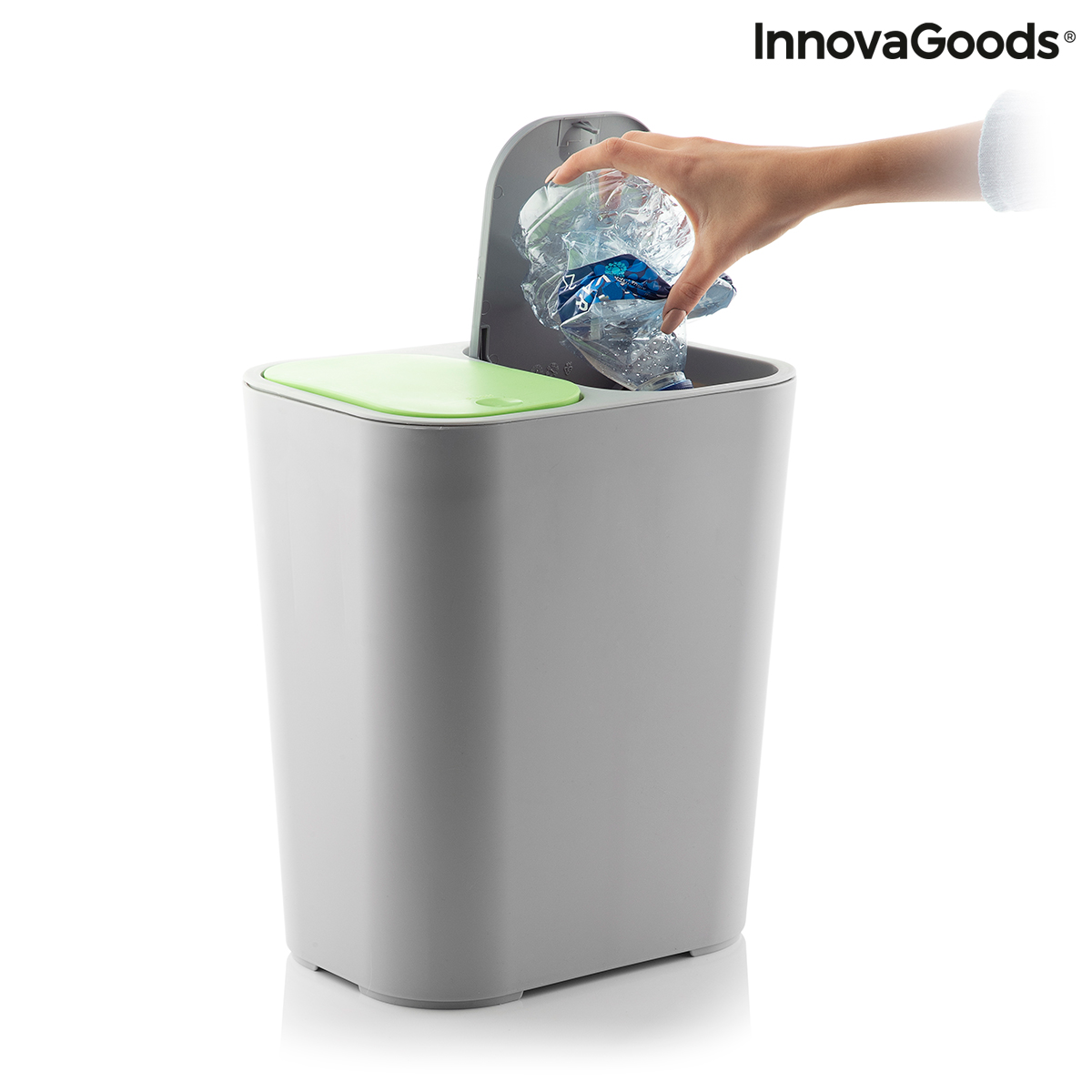Dubbel papperskorg Bincle InnovaGoods - 7