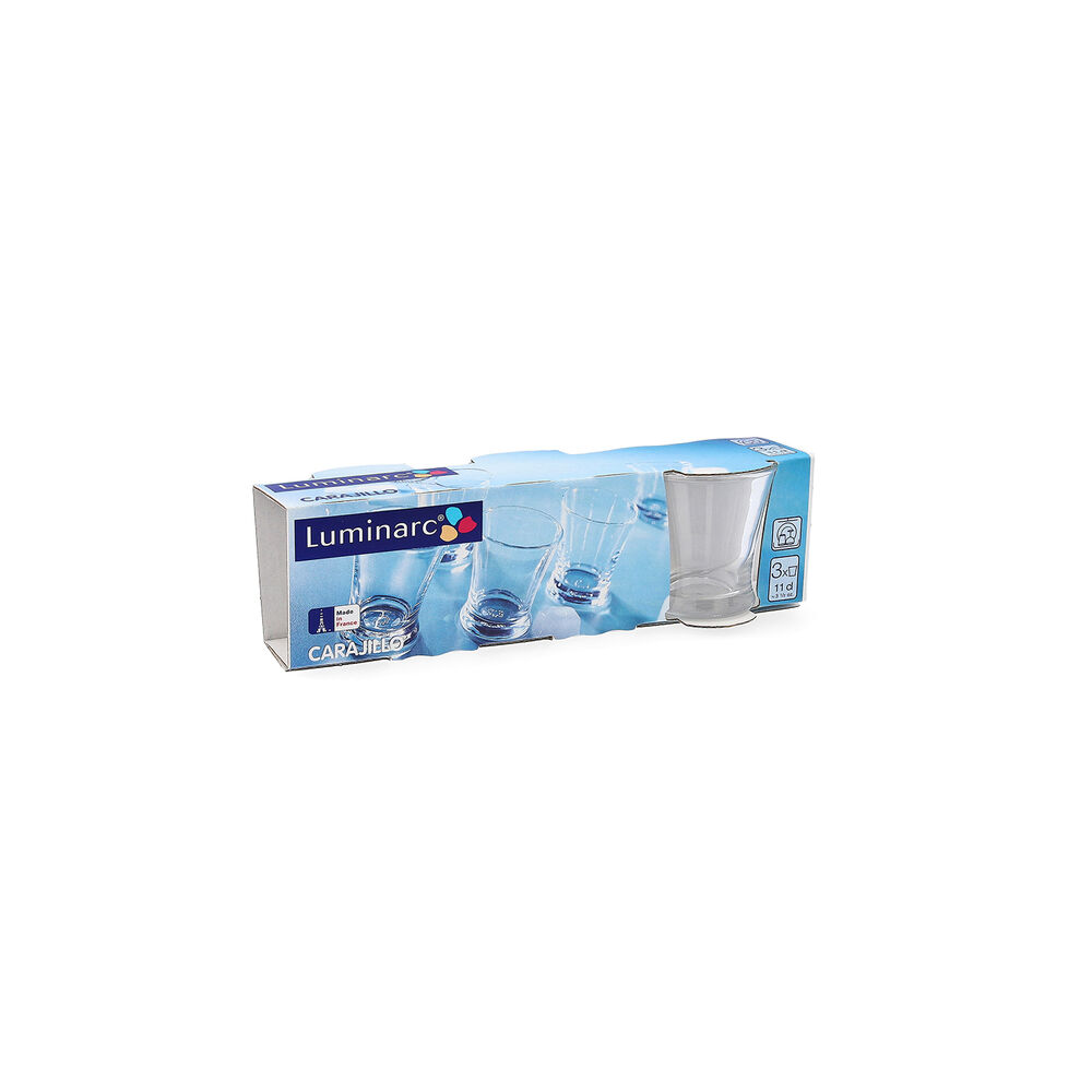 Shotglas Luminarc Carajillo 110 ml Transparent Glas 3 Delar - 2