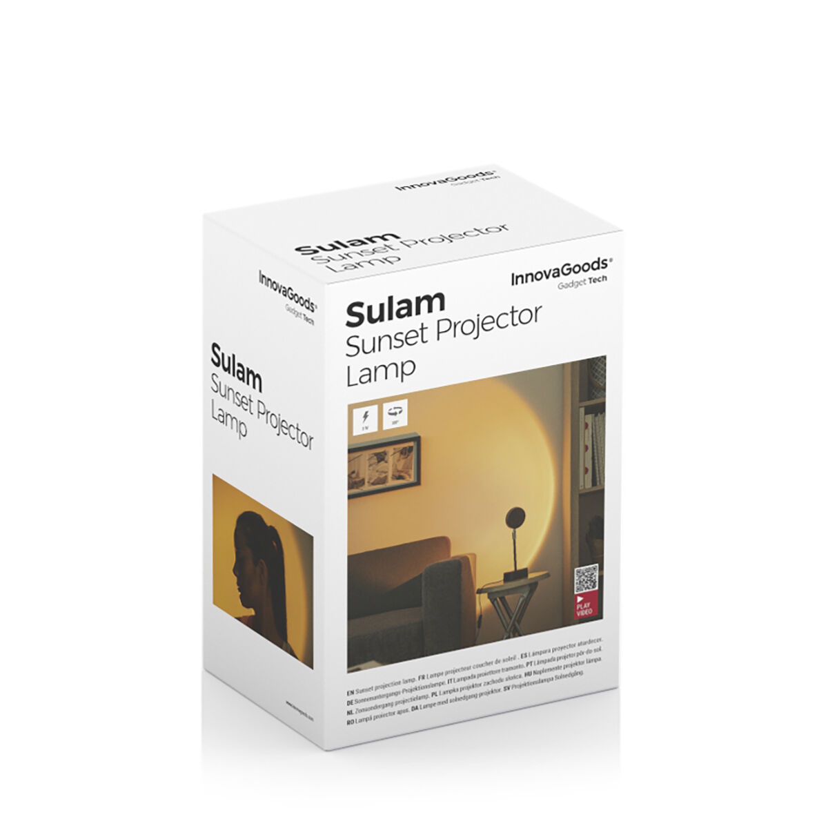 Sunset projektorlampa Sulam InnovaGoods - 10