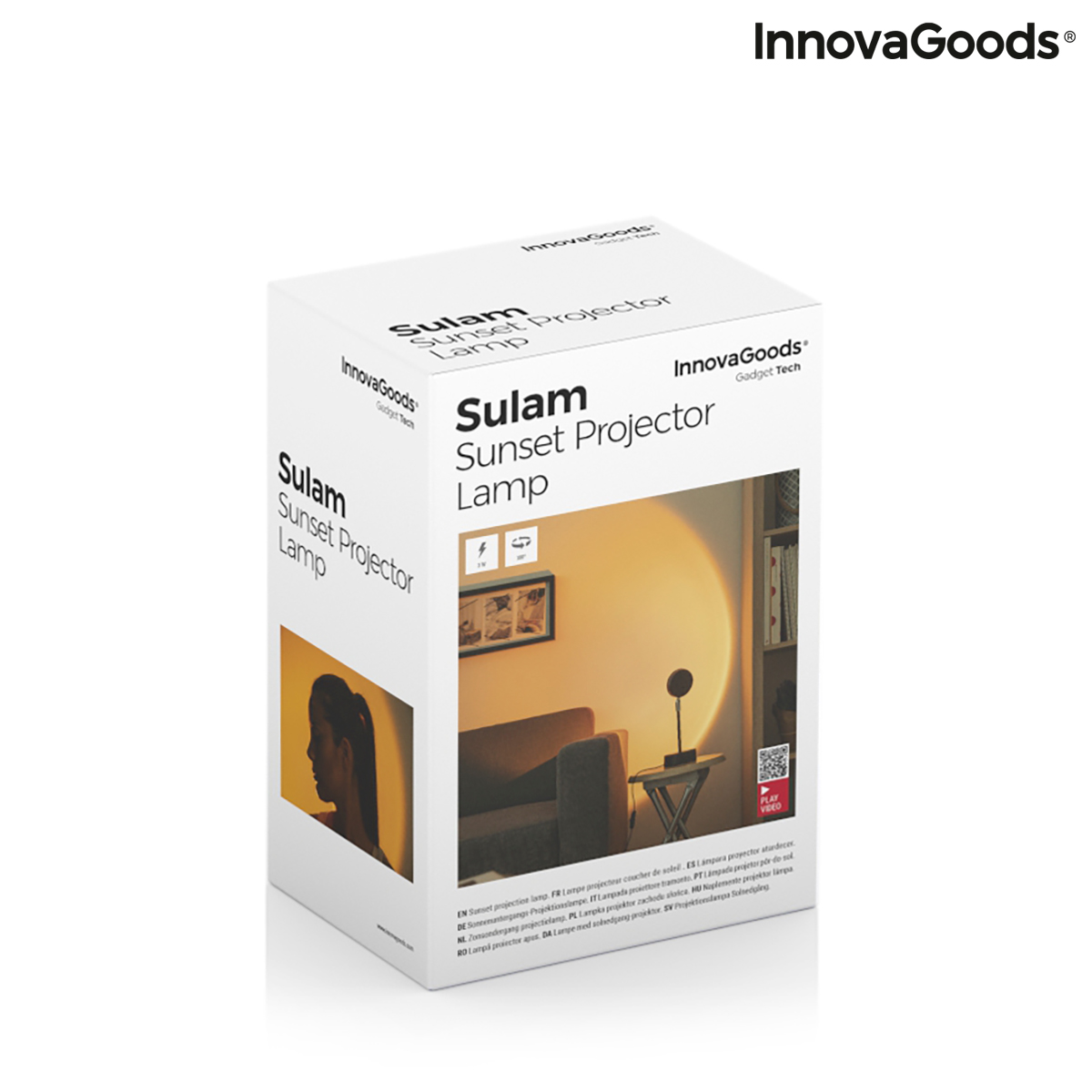 Sunset projektorlampa Sulam InnovaGoods - 2