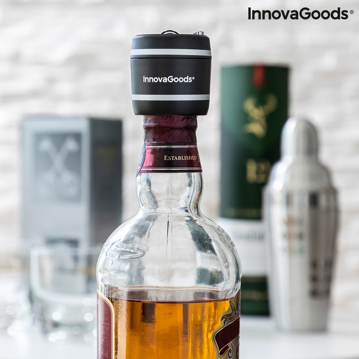 Lås för vinflaskor Botlock InnovaGoods - 7