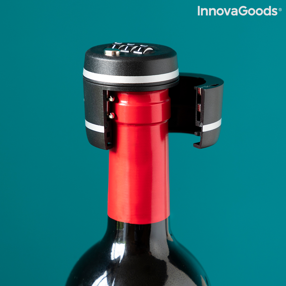 Lås för vinflaskor Botlock InnovaGoods - 8