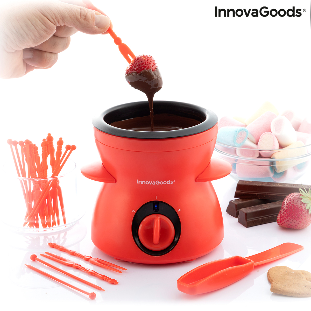 Chokladfondue med tillbehör Fonlat InnovaGoods - 5
