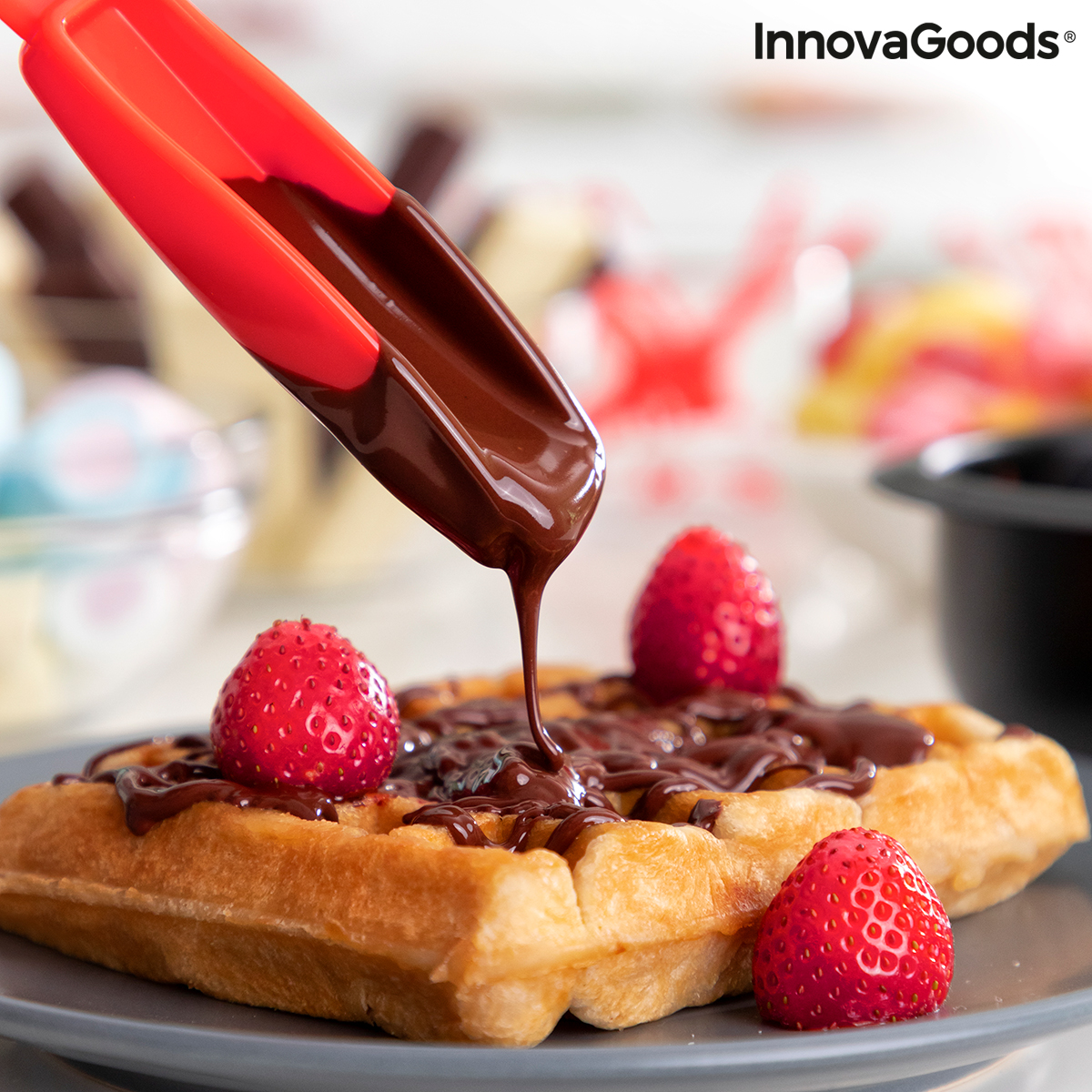 Chokladfondue med tillbehör Fonlat InnovaGoods - 6