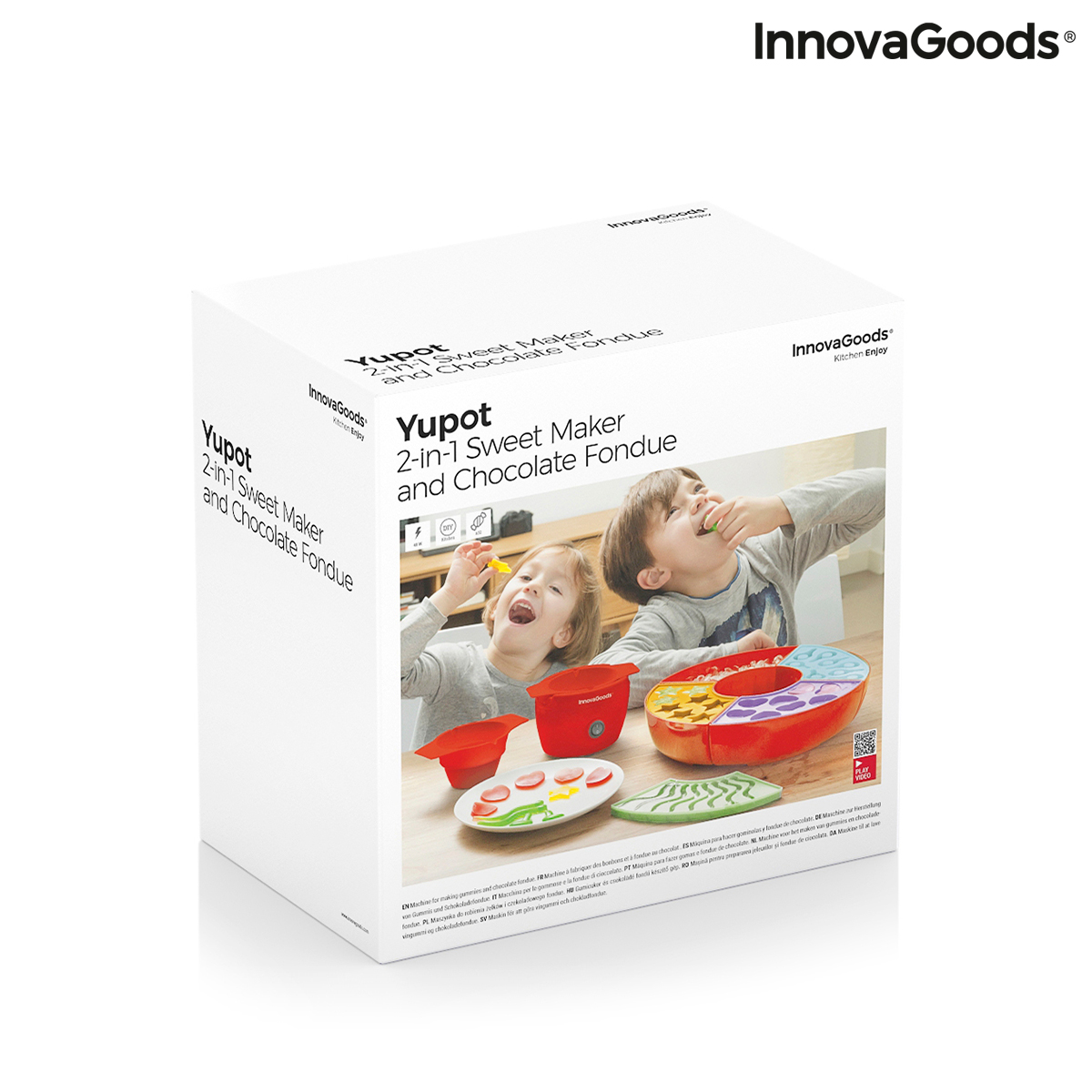 Maskin för att göra Gelégodis och Chokladfondue 2-i-1 Yupot InnovaGoods - 2
