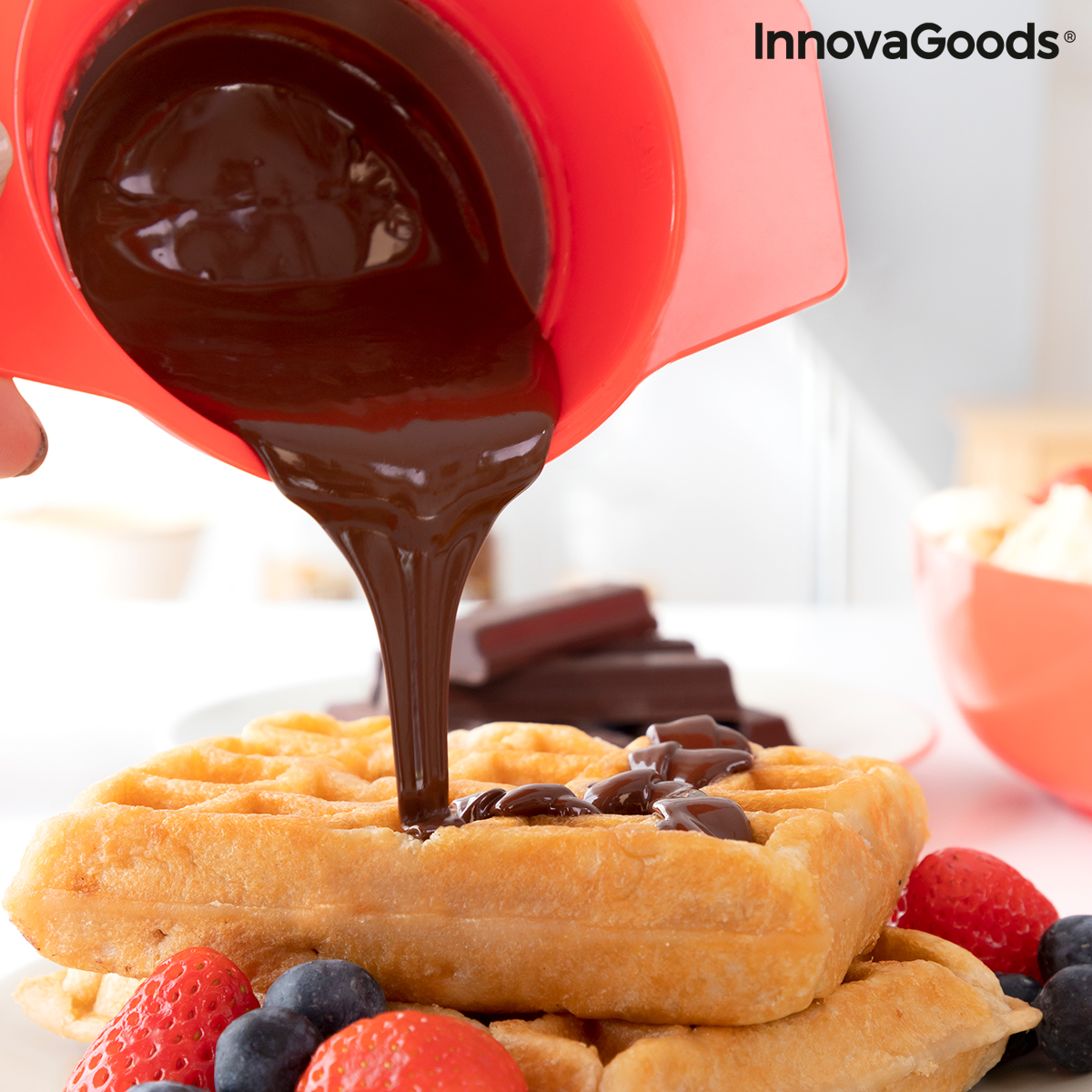 Maskin för att göra Gelégodis och Chokladfondue 2-i-1 Yupot InnovaGoods - 7