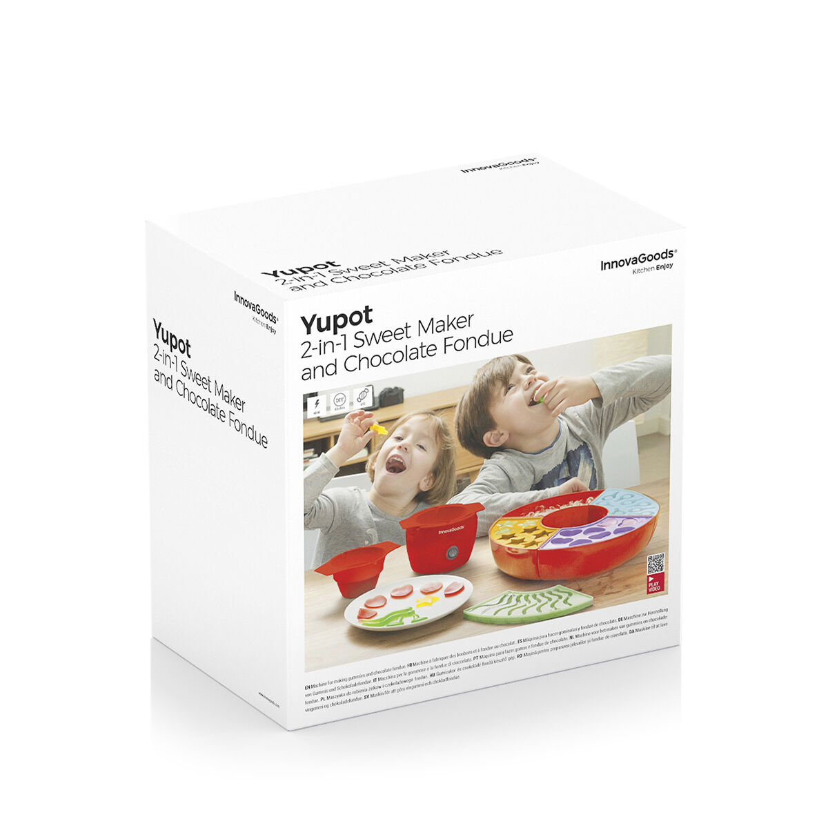 Maskin för att göra Gelégodis och Chokladfondue 2-i-1 Yupot InnovaGoods - 13