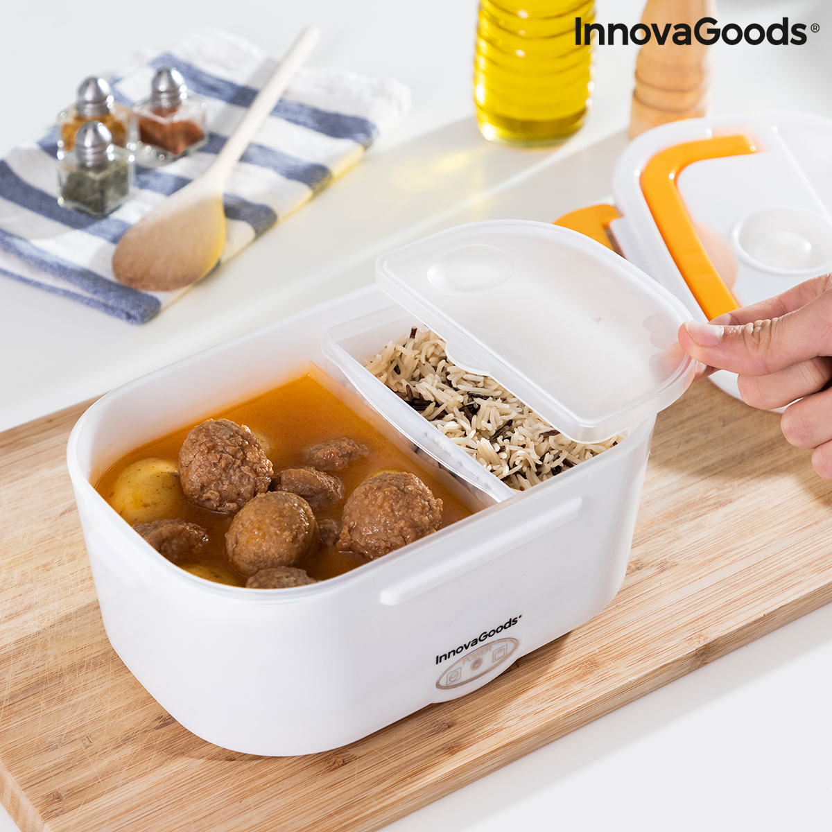 Elektrisk matlåda för bilar Carunch InnovaGoods - 7