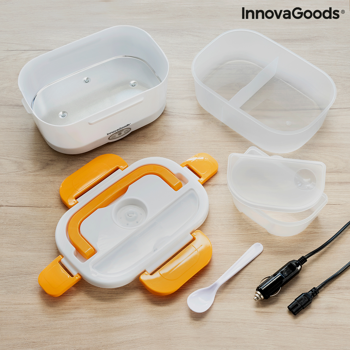 Elektrisk matlåda för bilar Carunch InnovaGoods - 8
