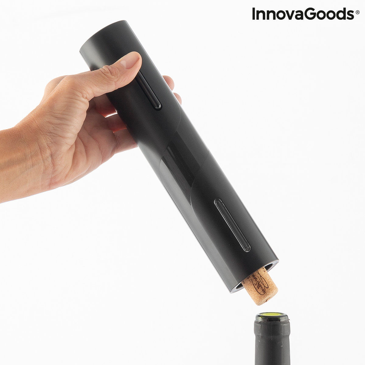 Elektrisk Korkskruv för Vin med Tillbehör Corking InnovaGoods - 12