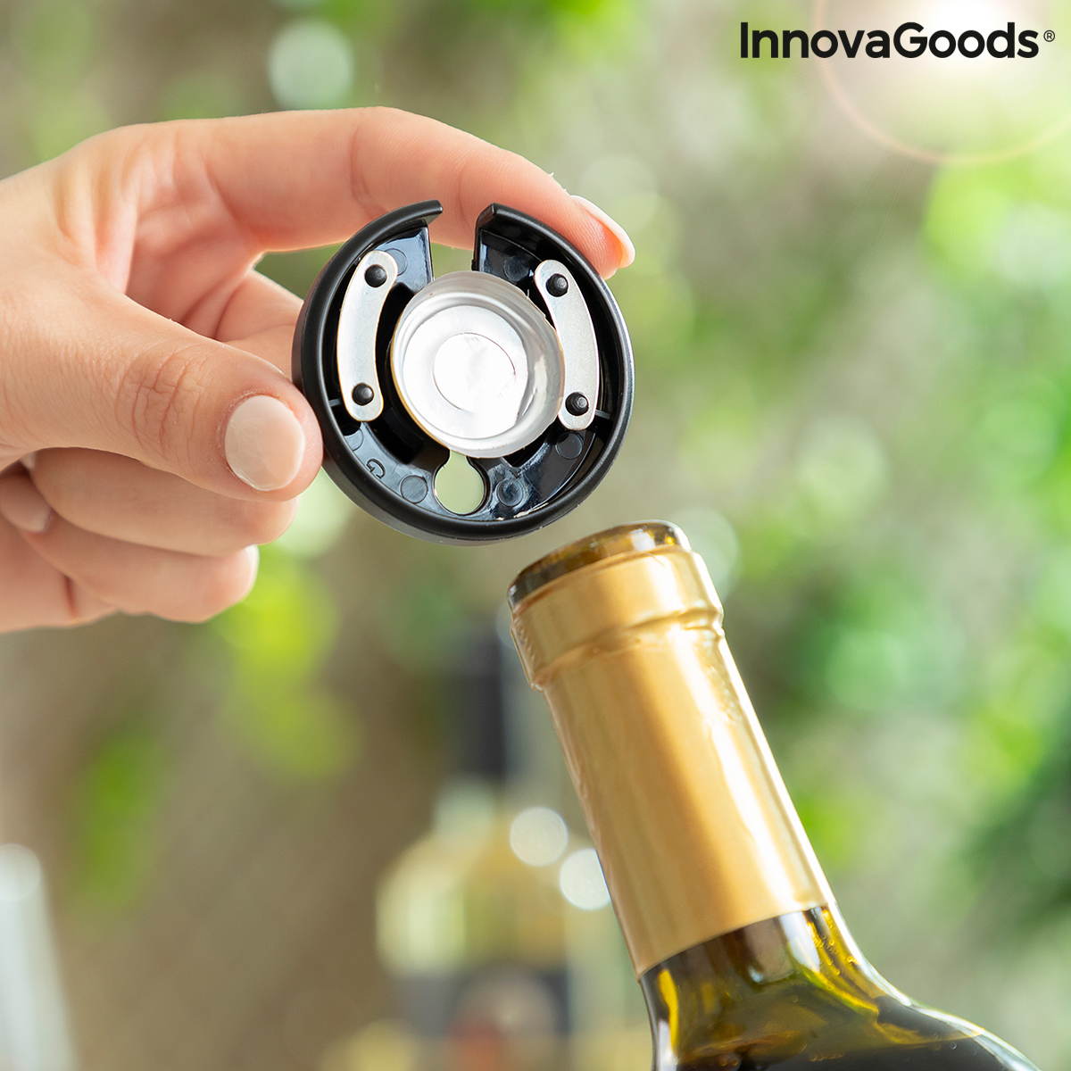 Elektrisk Korkskruv för Vin med Tillbehör Corking InnovaGoods - 6