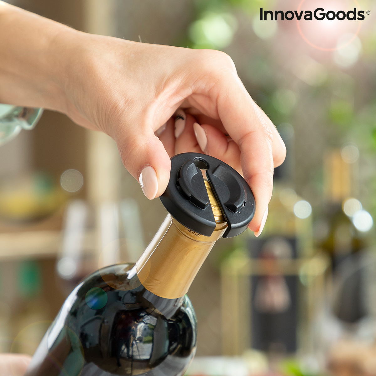 Elektrisk Korkskruv för Vin med Tillbehör Corking InnovaGoods - 15