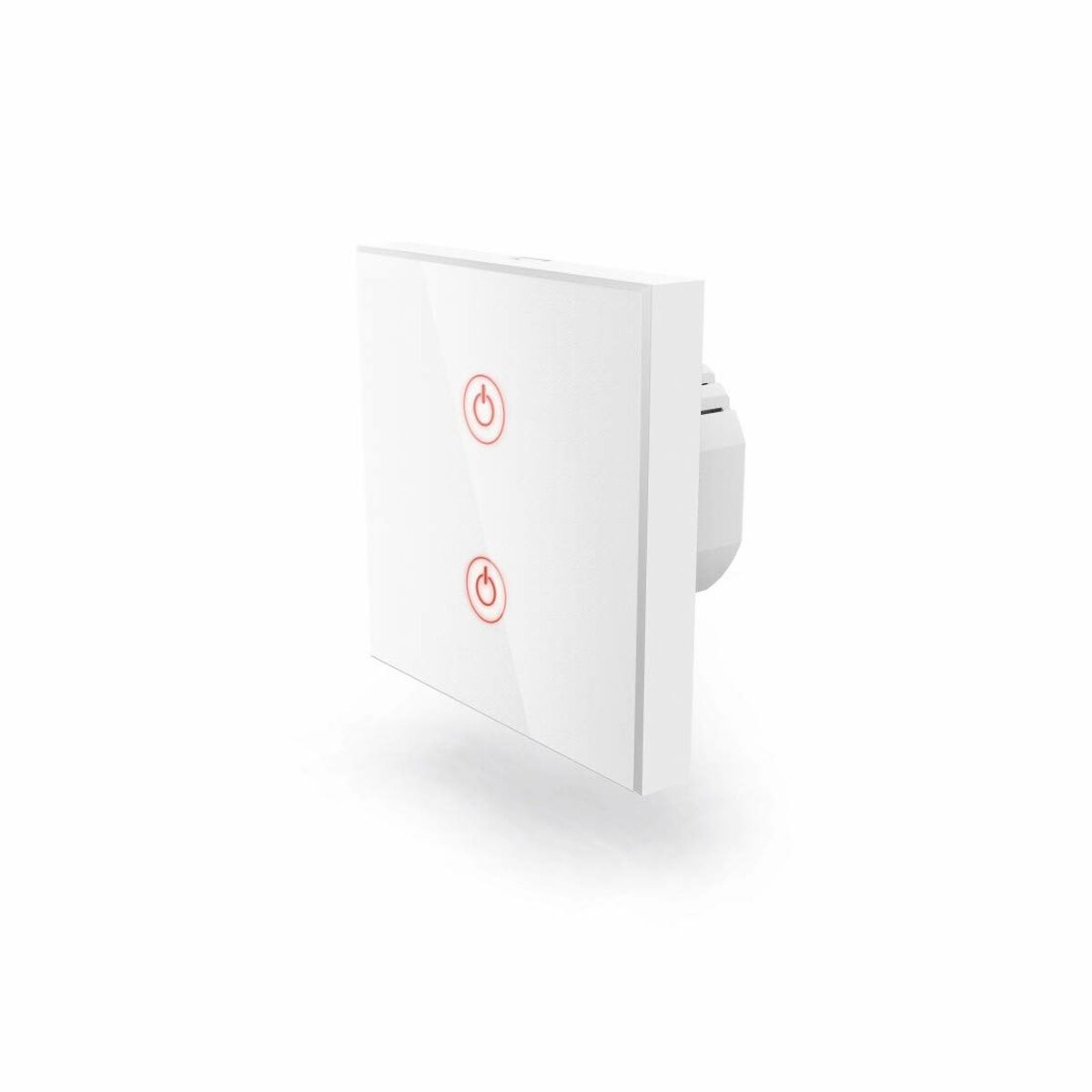 Smart strömbrytare Hama 000176551 Wi-Fi Pekskärm Vit