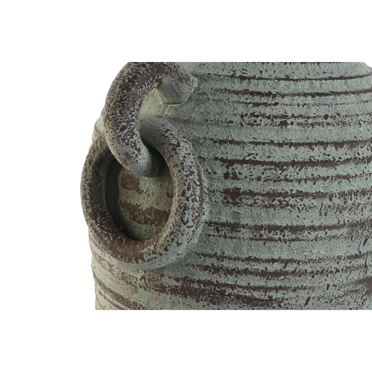 Vas Home ESPRIT Grön Porslin 44 x 30 x 73 cm - 2