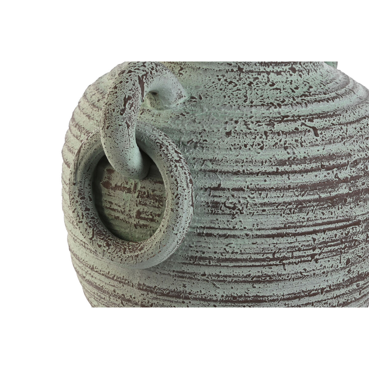 Vas Home ESPRIT Grön Porslin 44 x 33 x 45 cm - 2
