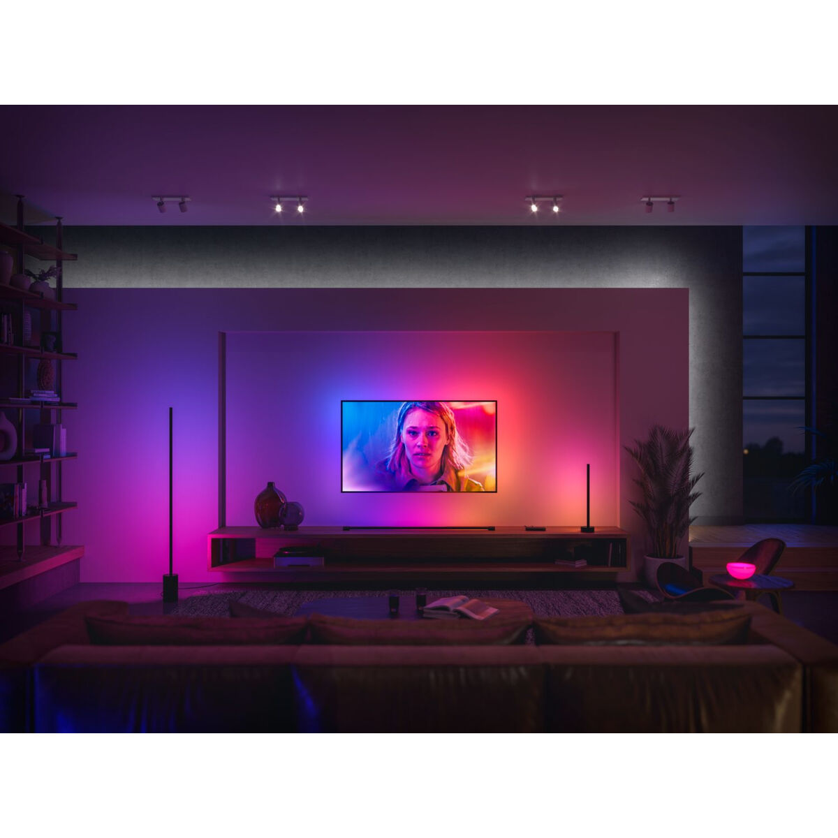 Golvlampa Philips 915005987201 LED RGB - 4