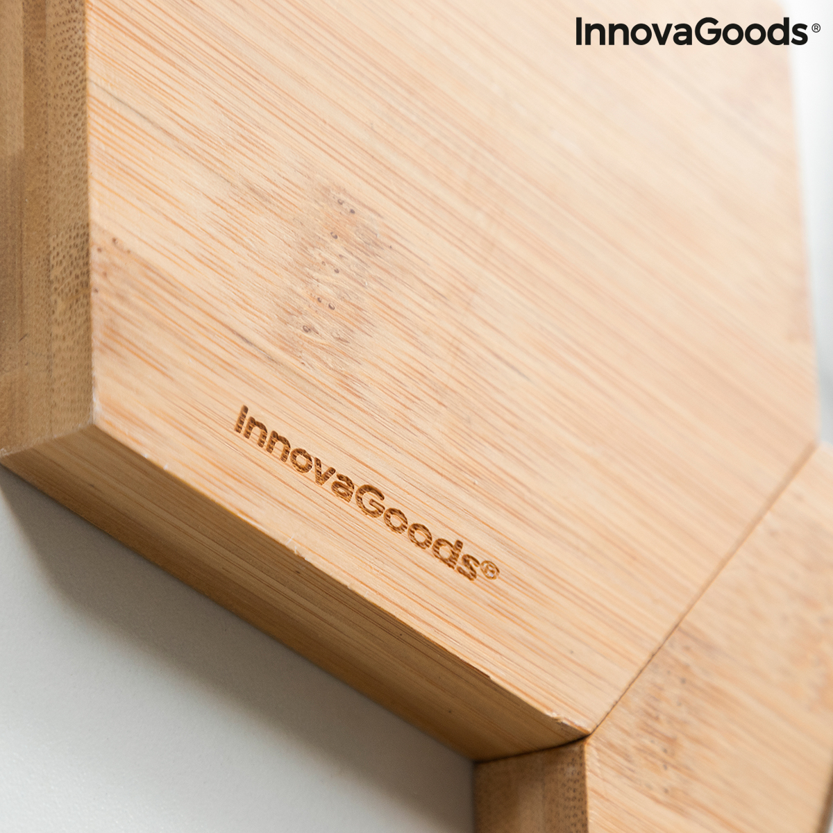 Magnetiska limhållare för bambu Magbu InnovaGoods Förpackning med 3 masker - 8