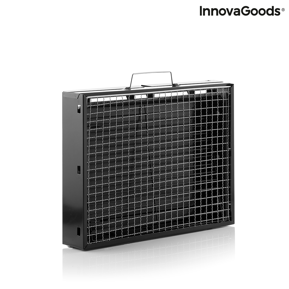 Hopfällbar bärbar kolgrill för användning med träkol BearBQ InnovaGoods - 3