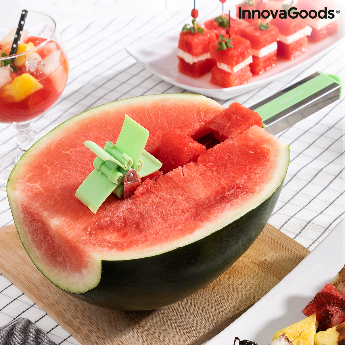 Kubskärare för Vattenmelon Cutmil InnovaGoods - 6