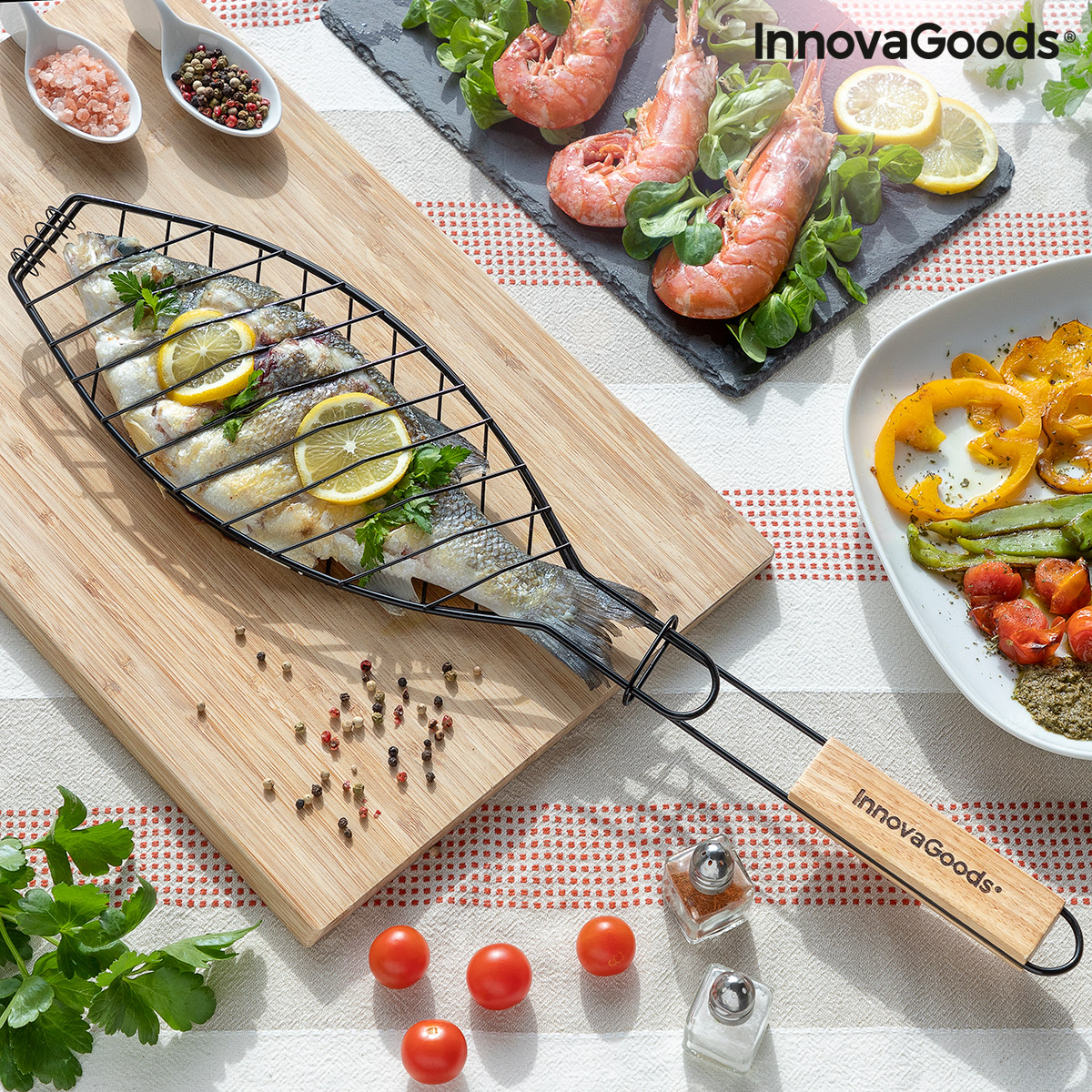 Grill för fisk Fisket InnovaGoods - 8