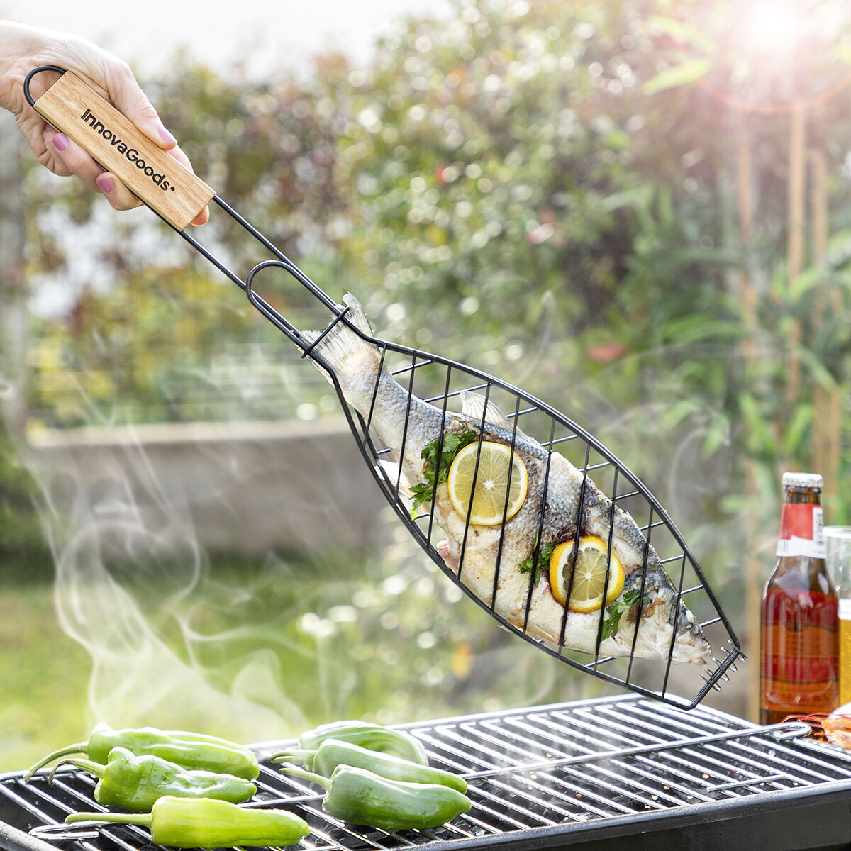 Grill för fisk Fisket InnovaGoods - 9