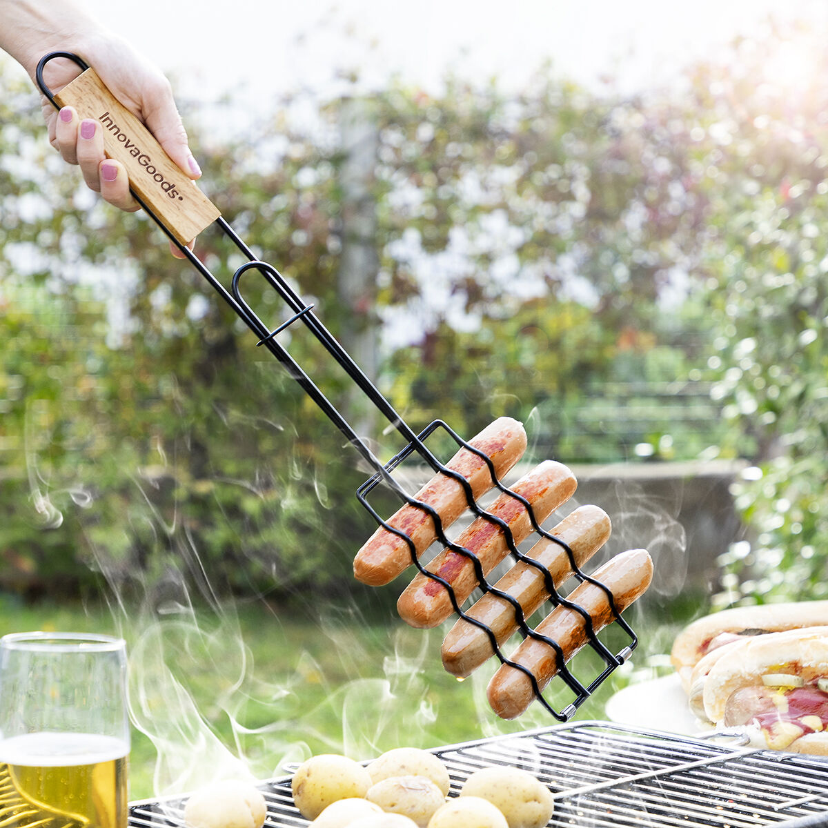 Grill för korv Sosket InnovaGoods - 9