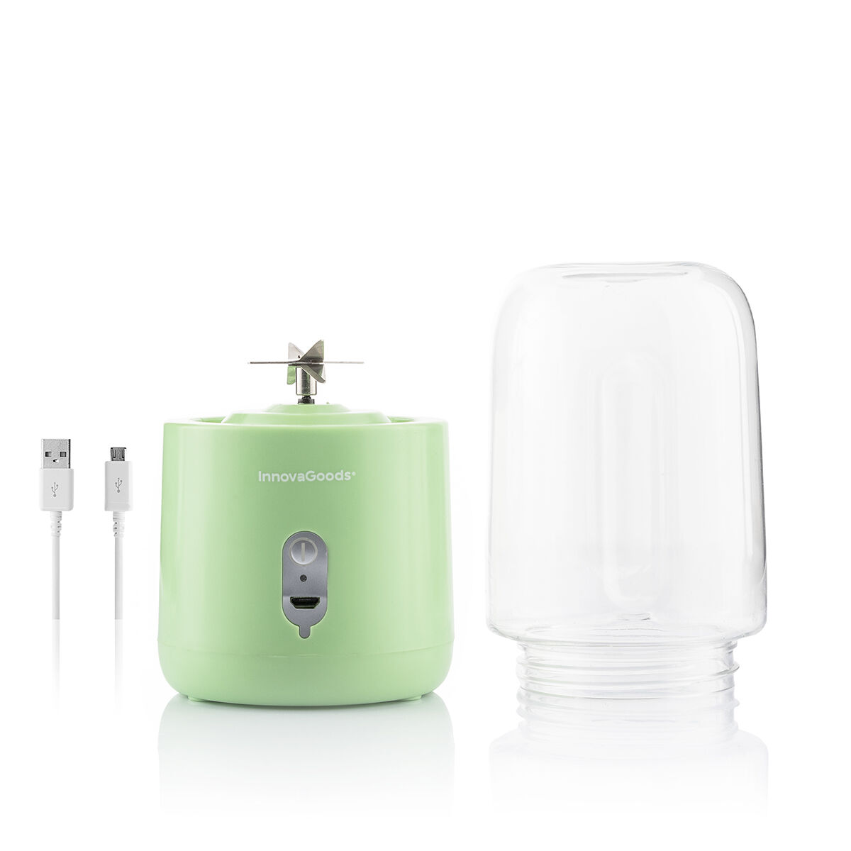 Mixer med bärbar och uppladdningsbar behållare Blendyr InnovaGoods - 11