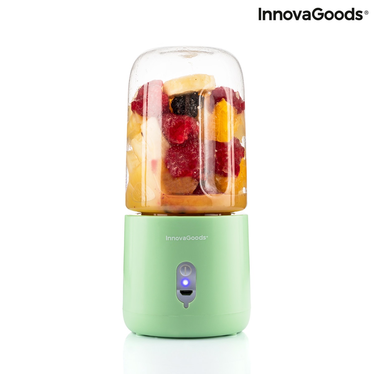 Mixer med bärbar och uppladdningsbar behållare Blendyr InnovaGoods - 5