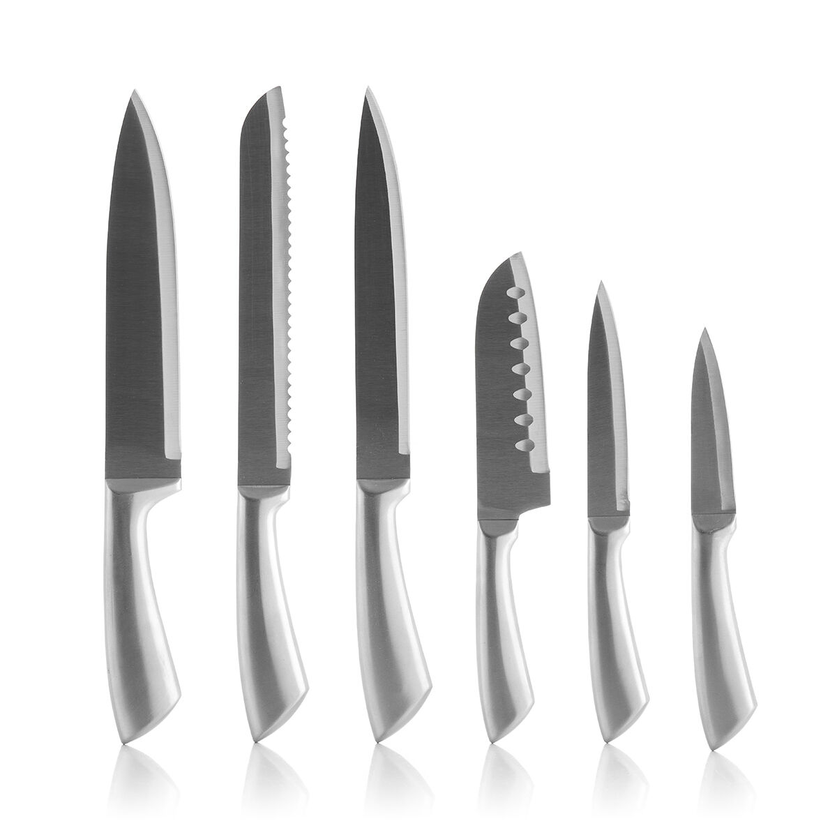 Knivset med trähållare Spartan InnovaGoods 7 Delar - 11